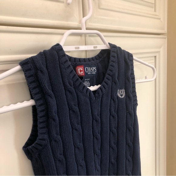 Chaps boys sweater vest - Picture 3 of 8